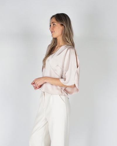 Neo Noir 168002-720 BLOUSE REMANA SATIJN