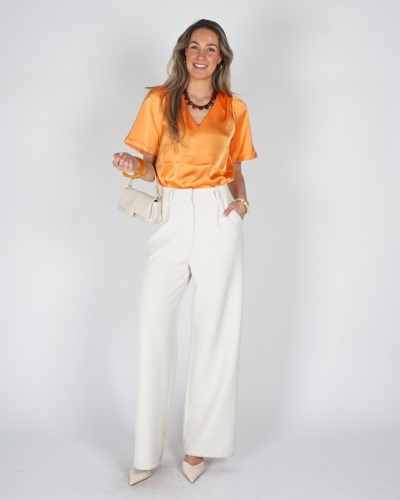 BLOUSE LARGO ORANJE
