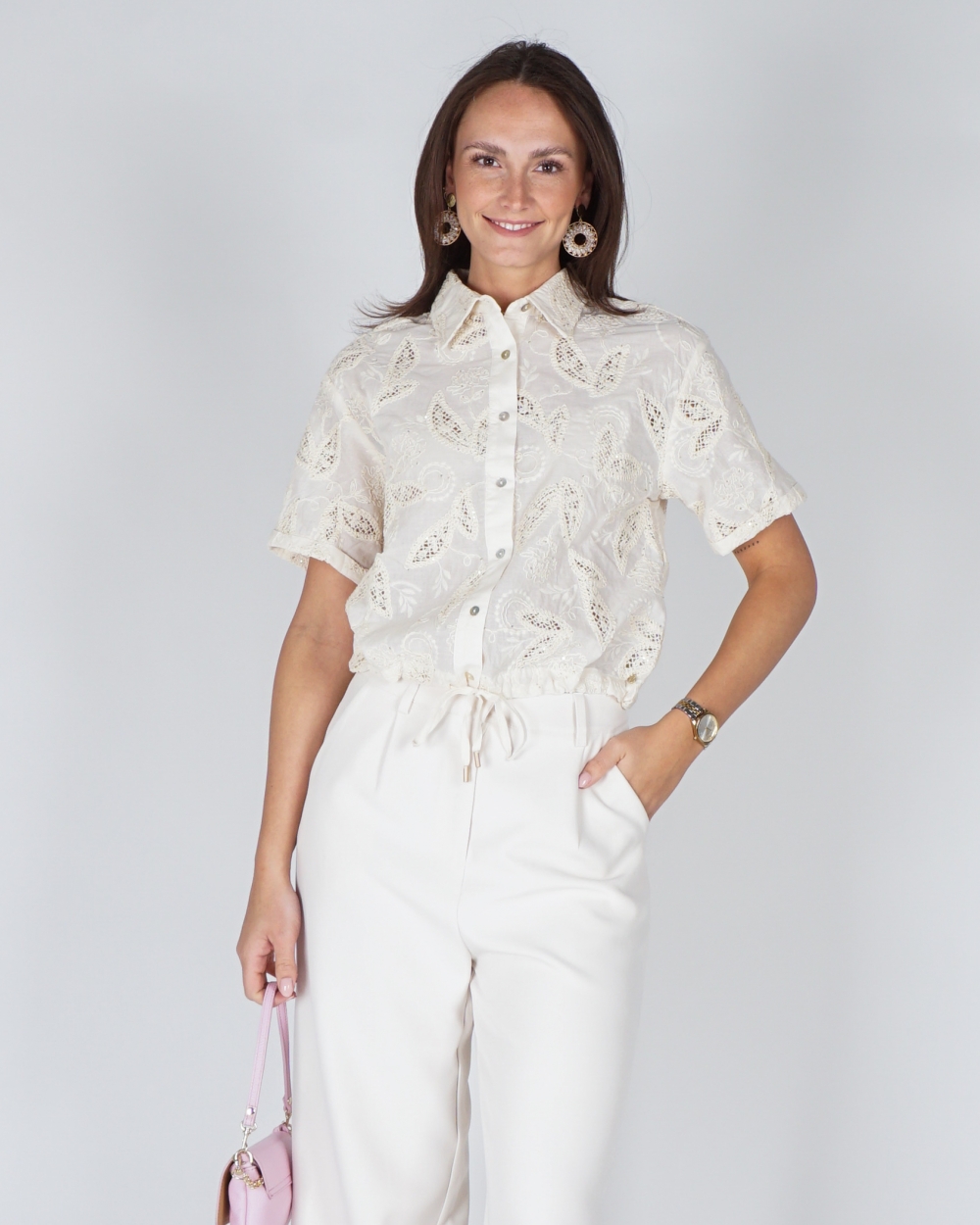 BLOUSE LEONORA ECRU