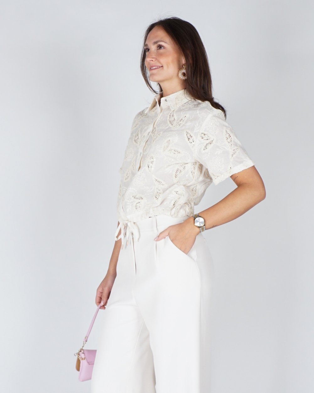 BLOUSE LEONORA ECRU