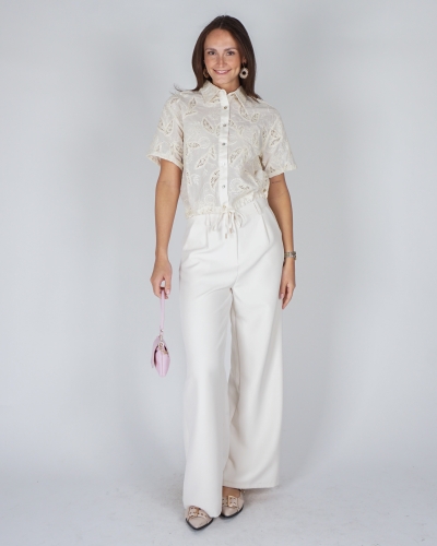 BLOUSE LEONORA ECRU