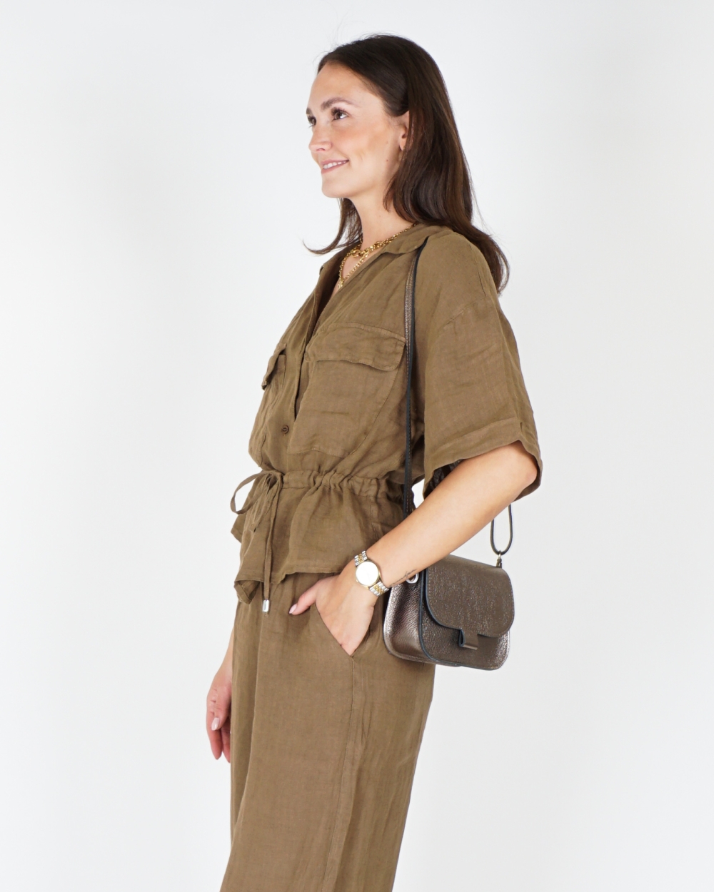 BLOUSE ELMA BRUIN 