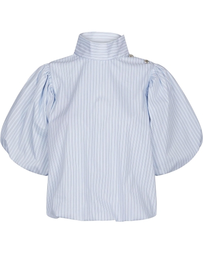 BLOUSE PARISA GESTREEPT BLAUW