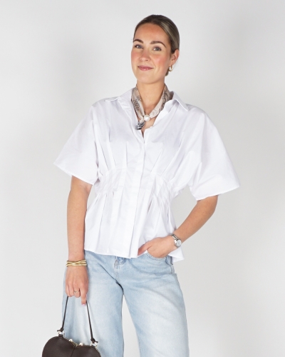 FITTED BLOUSE WIT