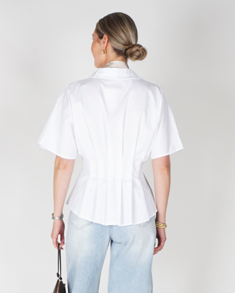 FITTED BLOUSE WIT