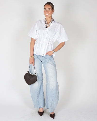 FITTED BLOUSE WIT