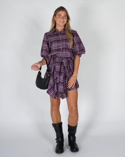 Studio Amaya BLOUSE VALE Paars