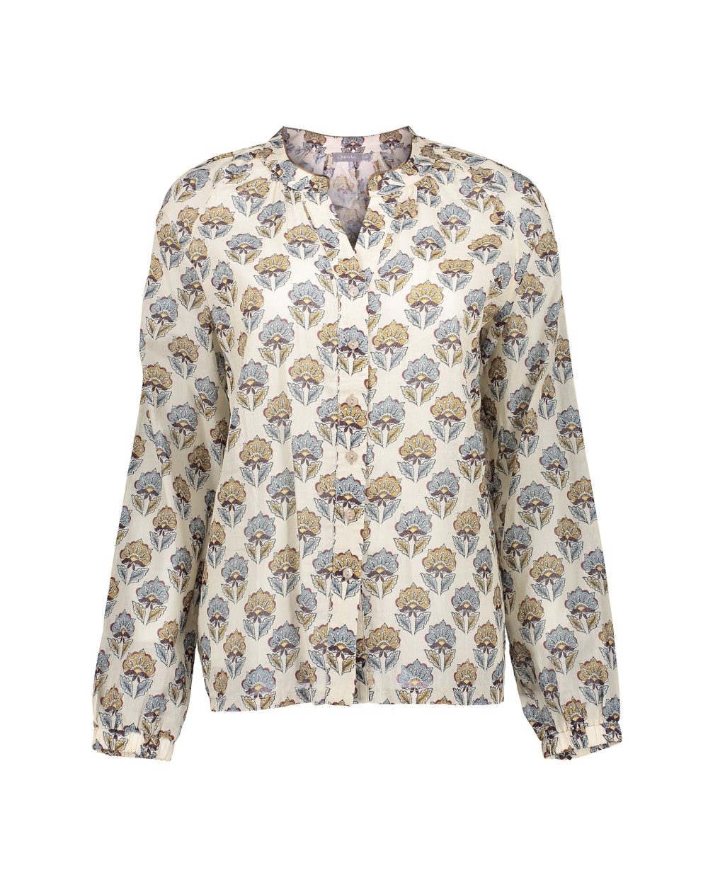 BLOUSE MET PRINT
