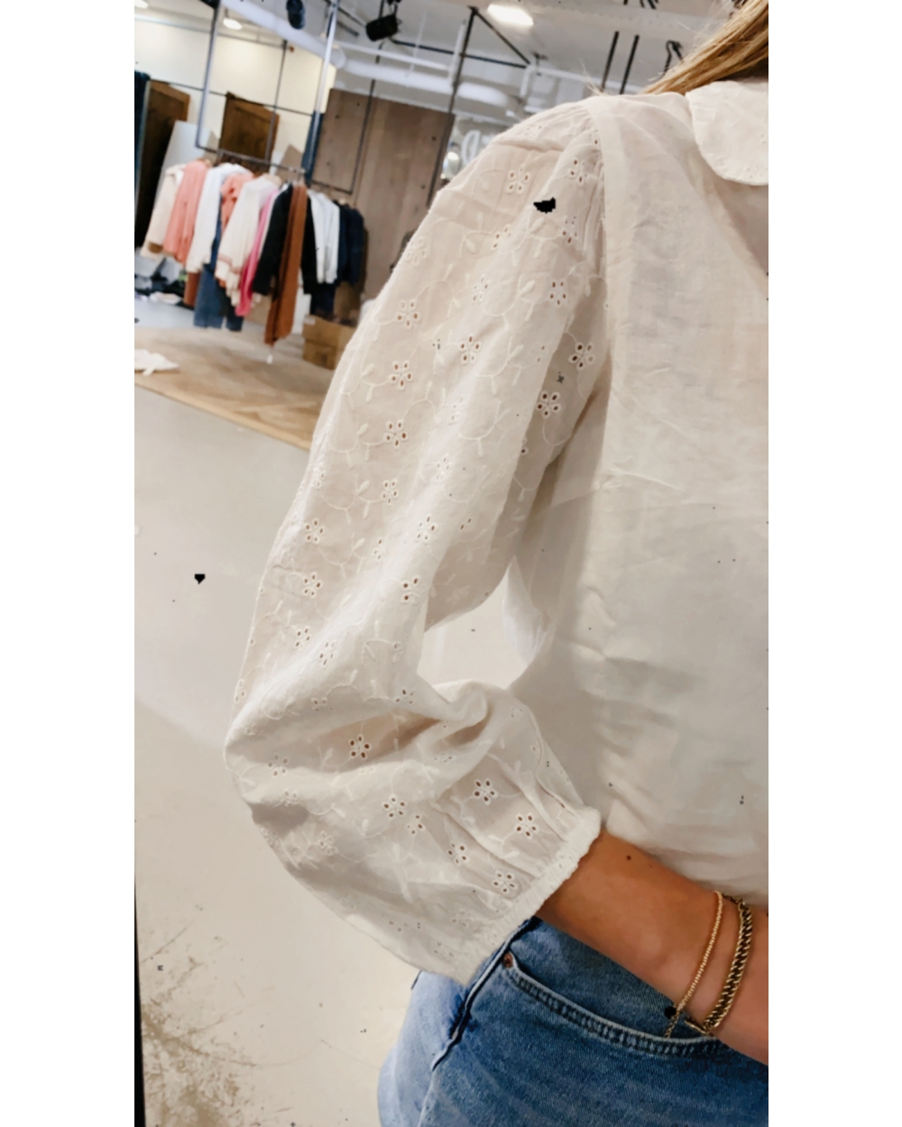 EMILIE BLOUSE WIT