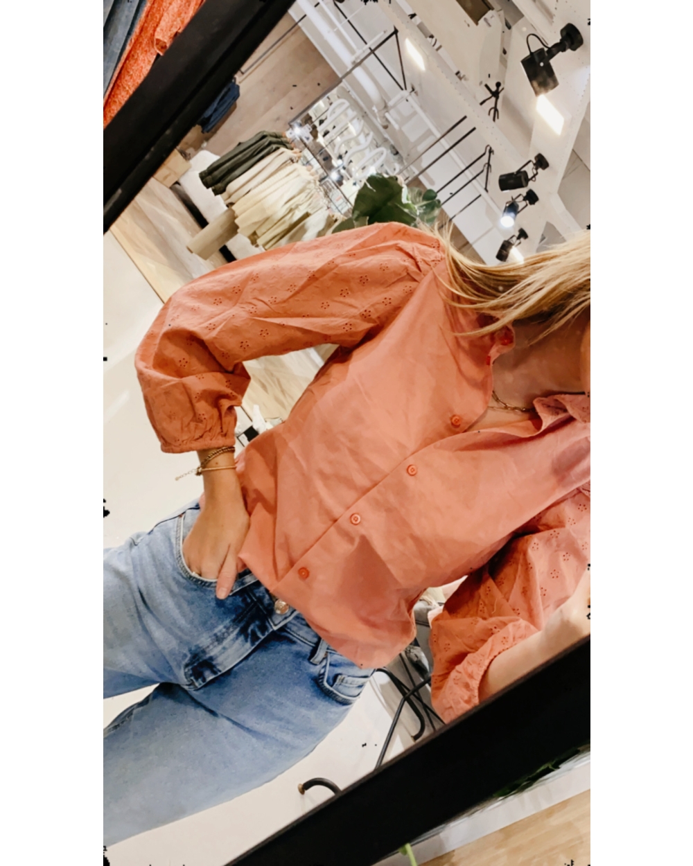 EMILIE BLOUSE OUD ROZE