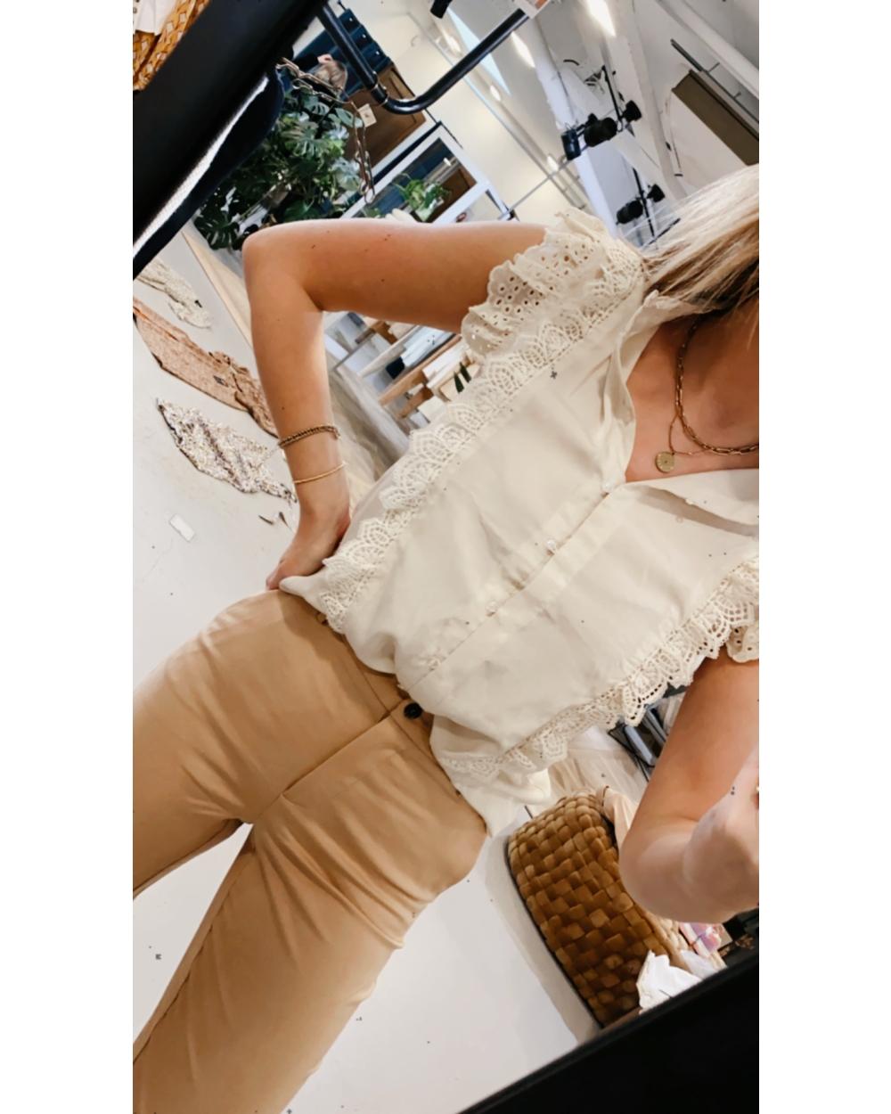 BLOUSE GUUSJE BEIGE