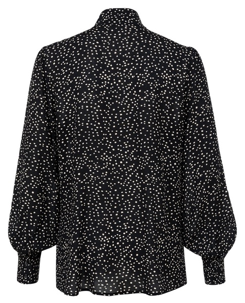 PRINTED BUTTON UP BLOUSE