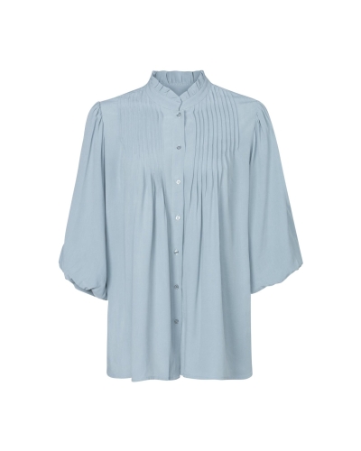YAYA BLOUSE MET RUCHES EN POFMOUWEN