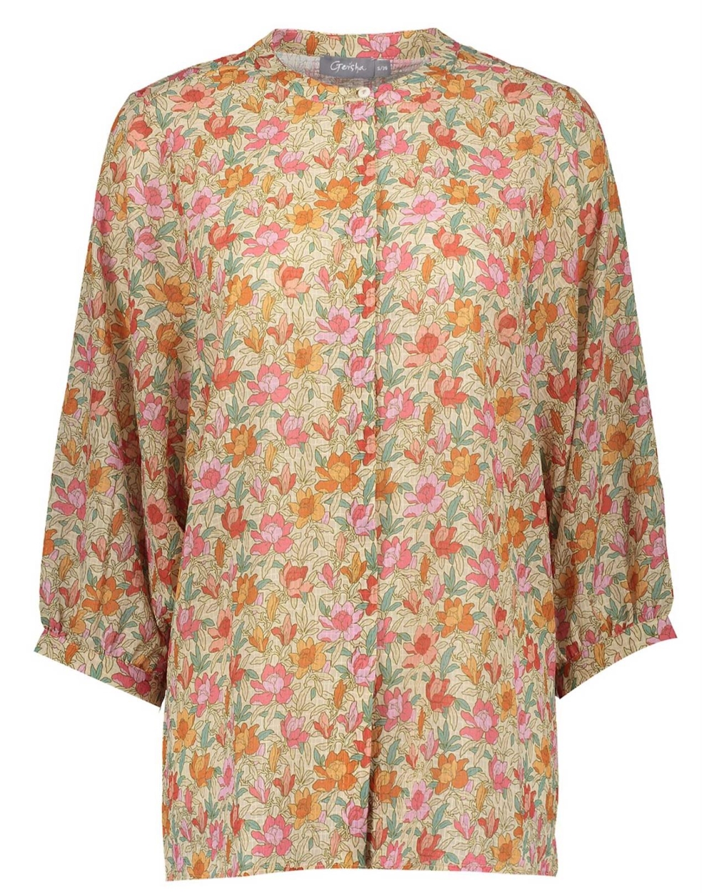 BLOUSE MET BLOEMENPRINT