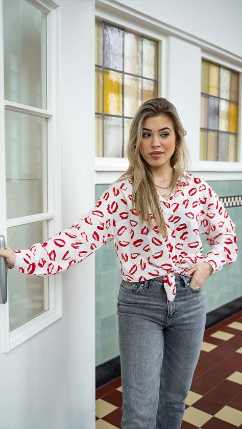 Gossip BLOUSE BISOUS Wit