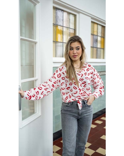 Gossip BLOUSE BISOUS Wit