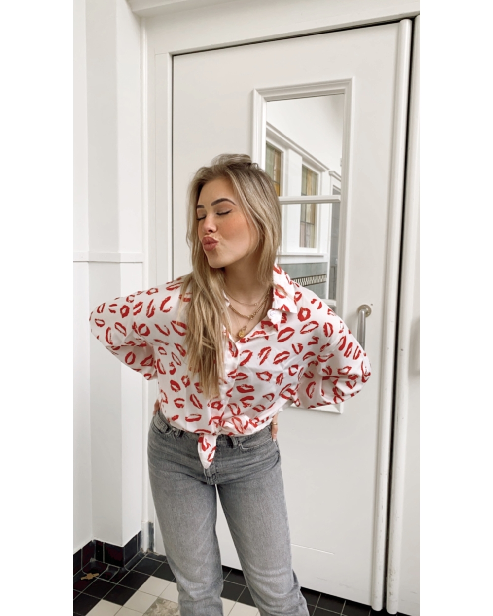 Gossip BLOUSE BISOUS Wit