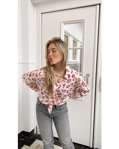 Gossip BLOUSE BISOUS Wit