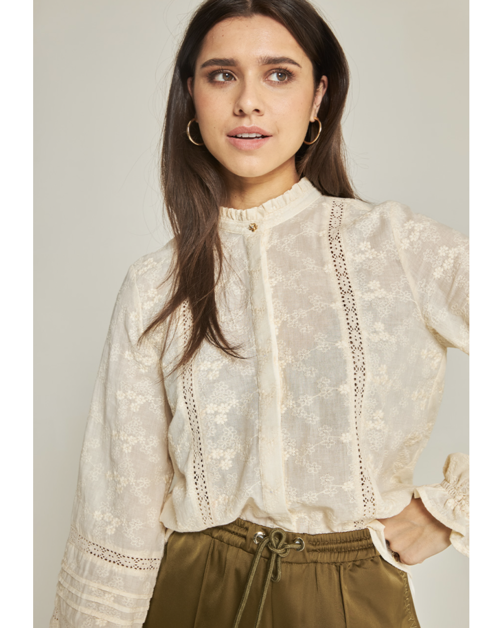 MILAN BLOUSE OFF WHITE