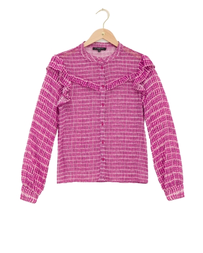 My Jewellery BLOUSE TIE-DIE PRINT ROZE