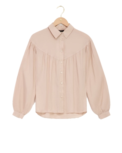 My Jewellery BLOUSE WESTERN LOOK BEIGE
