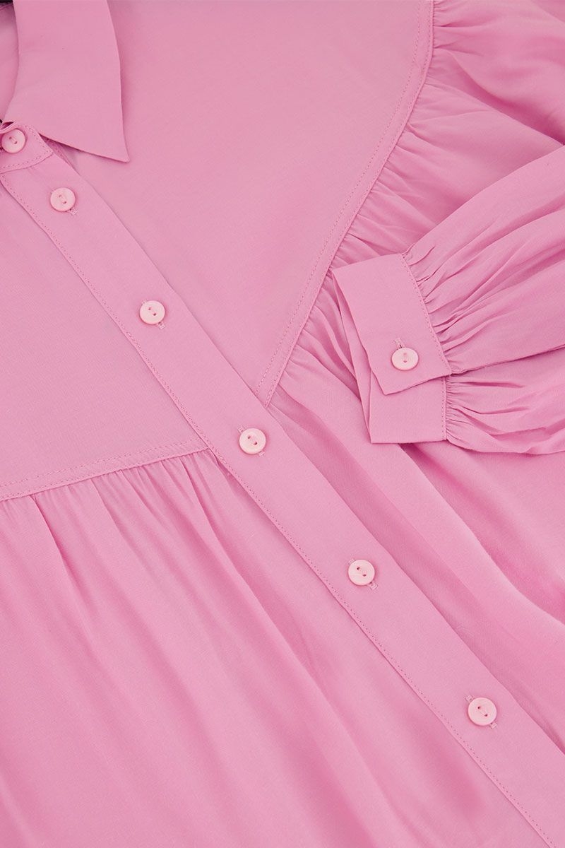 BLOUSE WESTERN LOOK ROZE