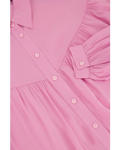 BLOUSE WESTERN LOOK ROZE