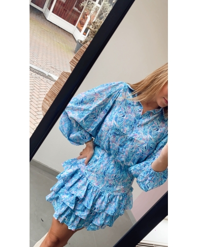 Gossip BLOUSE MOSI BLAUW