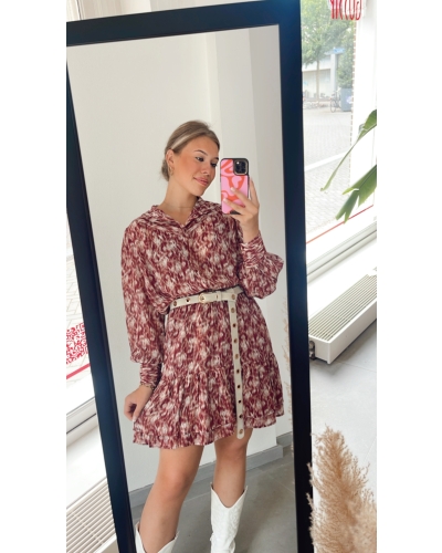 LIV BLOUSE BORDEAUX