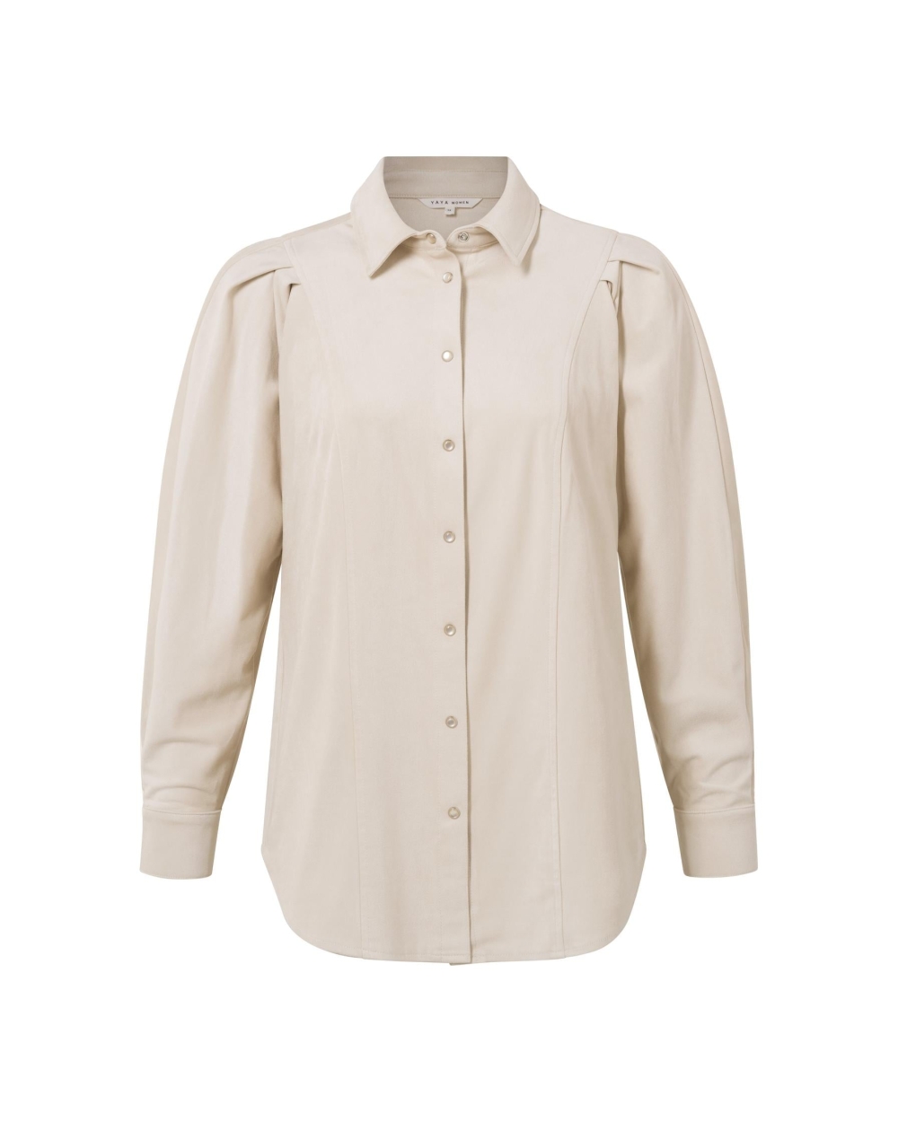 SUEDINE BLOUSE