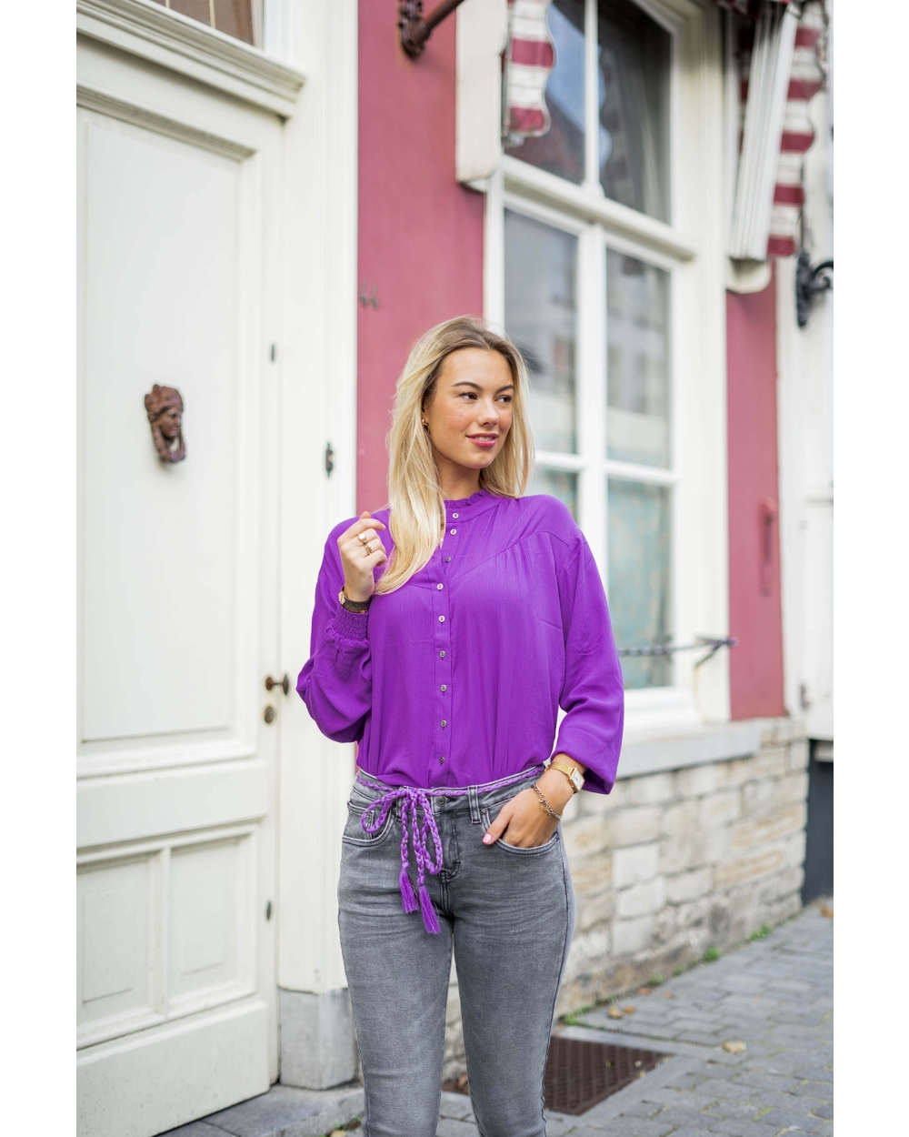 SATIJNLOOK BLOUSE 