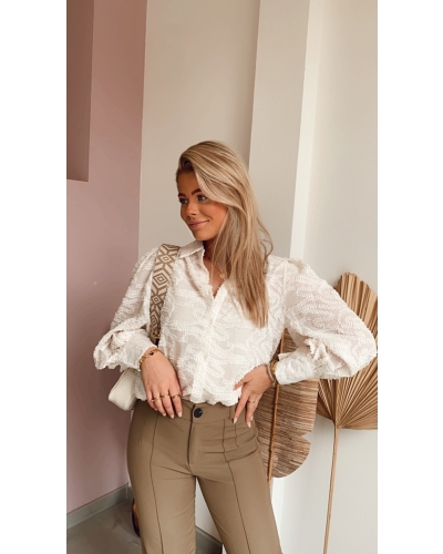 Gossip GOSSIP BLOUSE IRIS CREME 