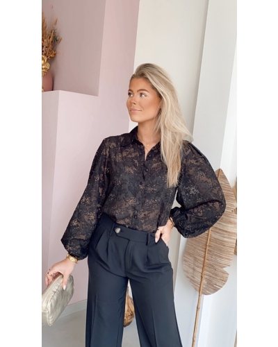 Gossip BLOUSE DAAN ZWART