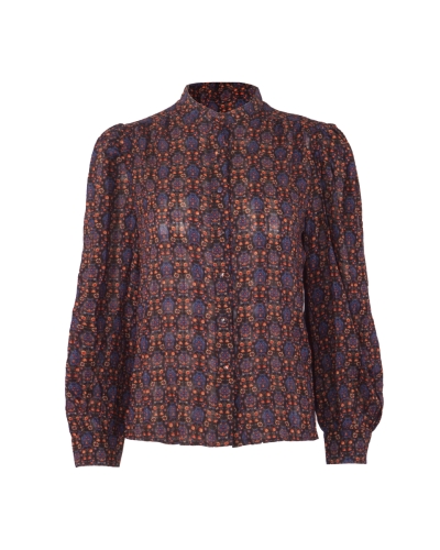 Gossip BLOUSE INES ZWART PRINT