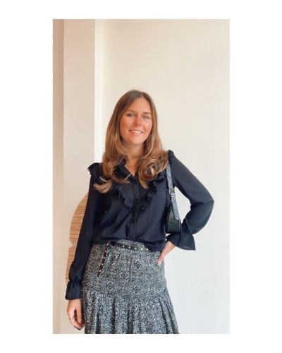 Gossip JAZZ BLOUSE ZWART