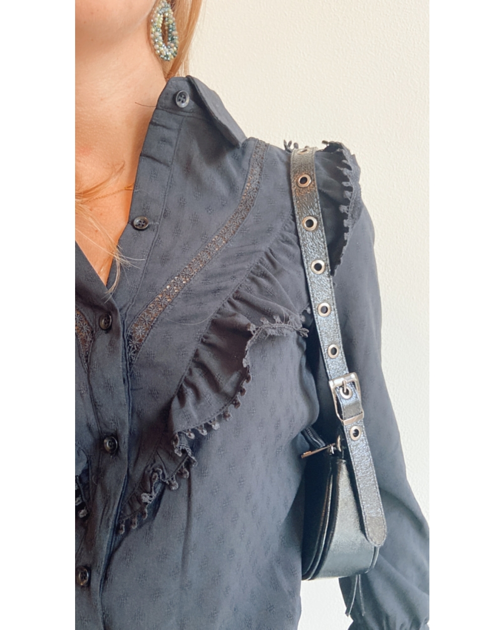 JAZZ BLOUSE ZWART