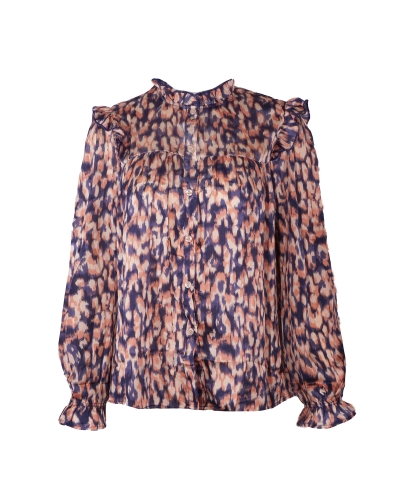 Gossip BLOUSE MANON BLAUW