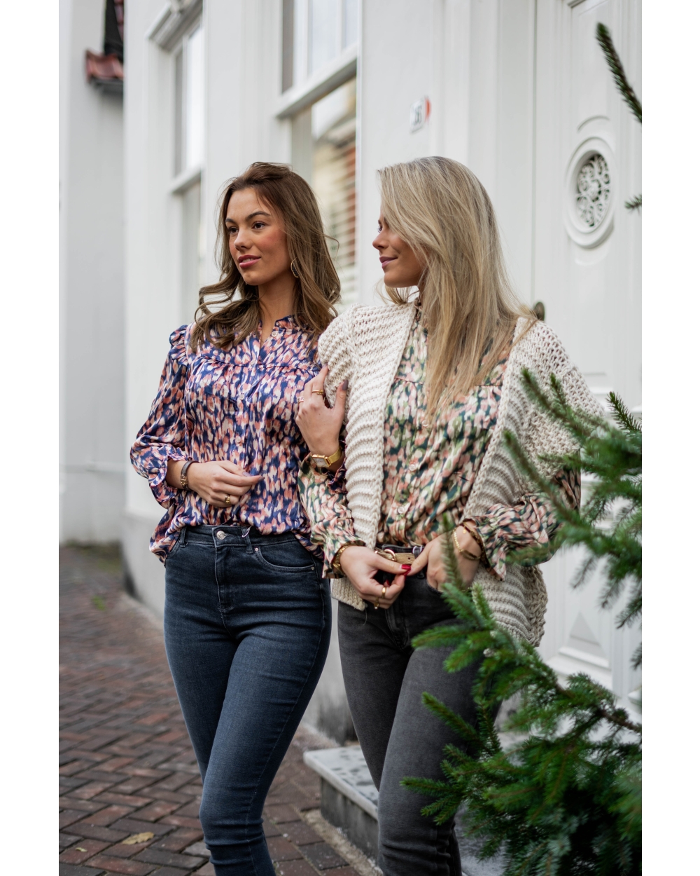 BLOUSE MANON BLAUW
