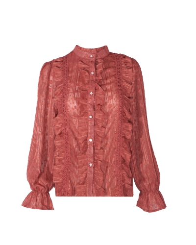 Gossip BLOUSE MYRTHE ROZE