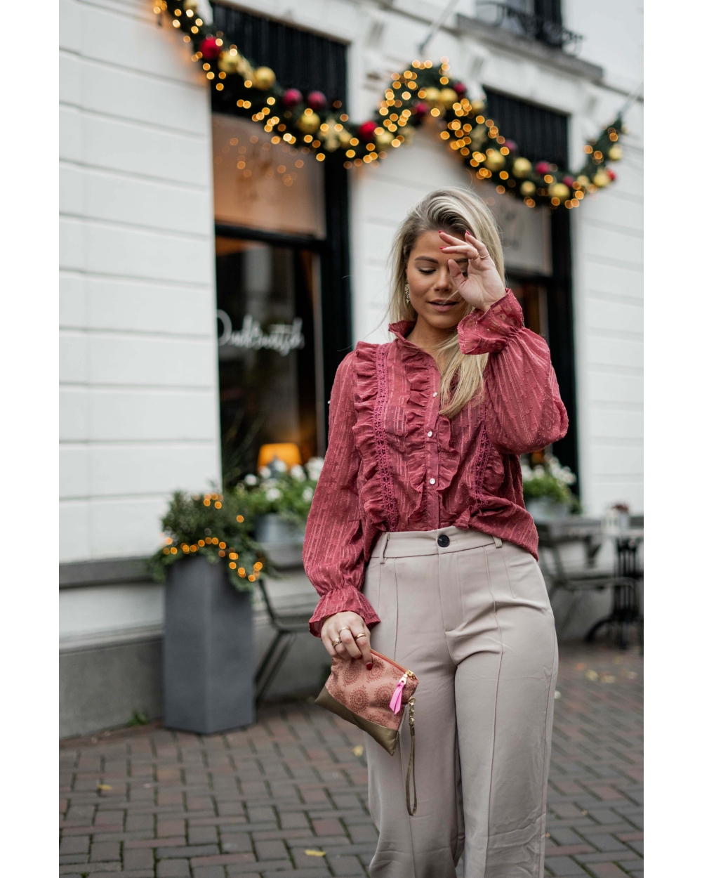 BLOUSE MYRTHE ROZE