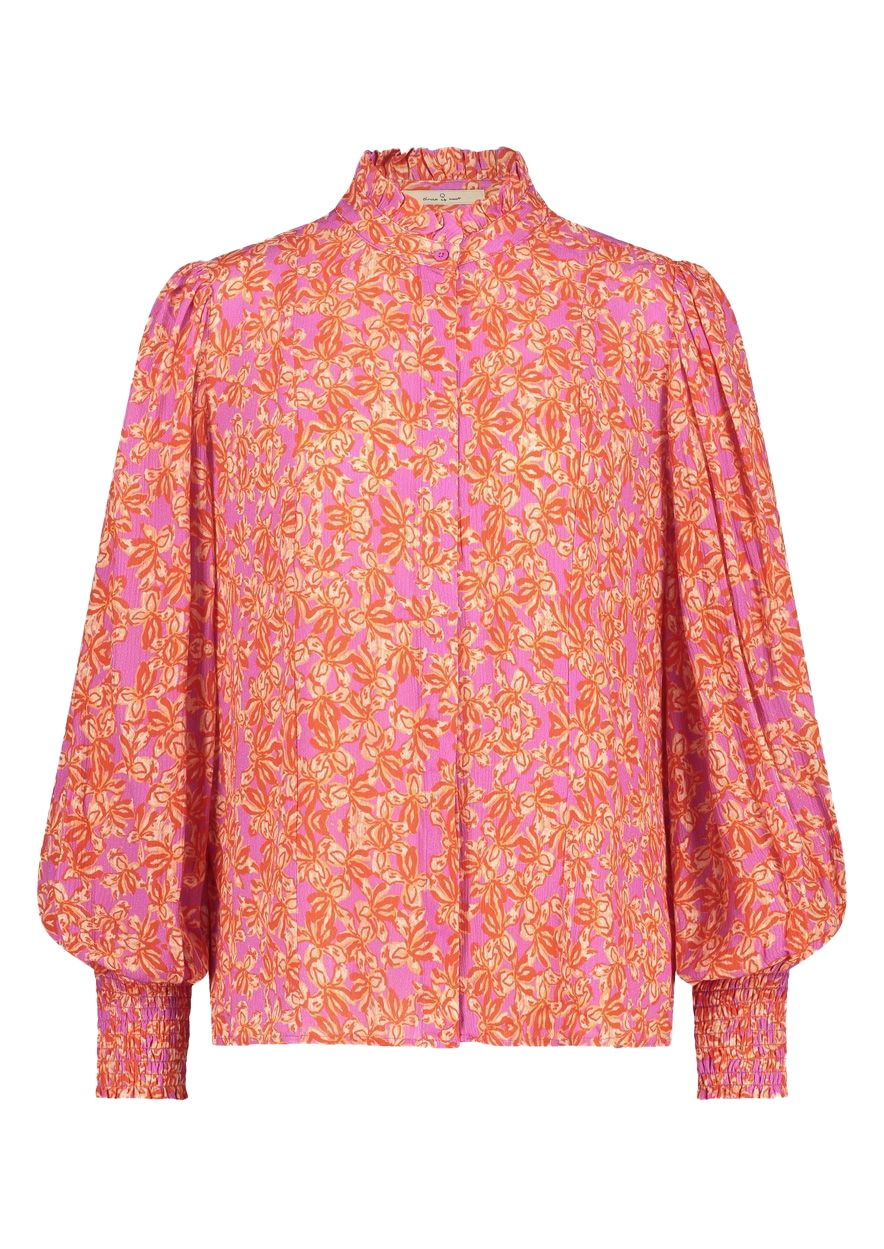 GRACE BLOUSE DANCING FLOWERS