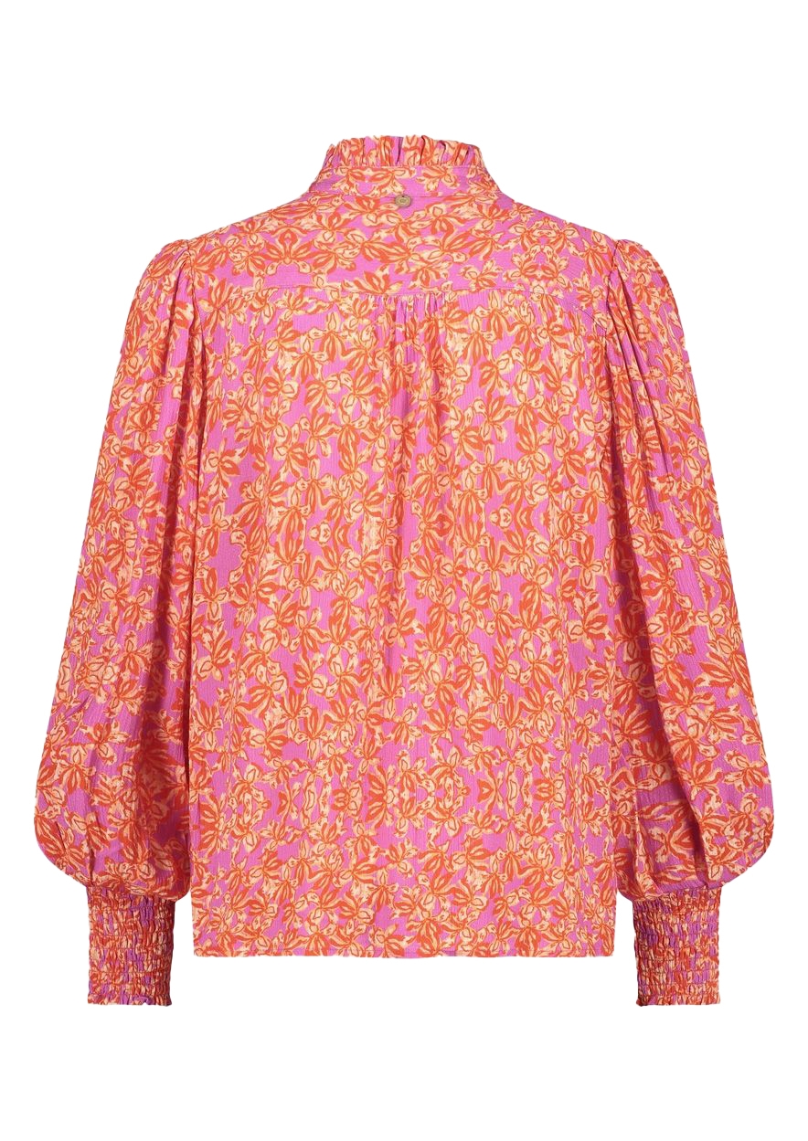 GRACE BLOUSE DANCING FLOWERS