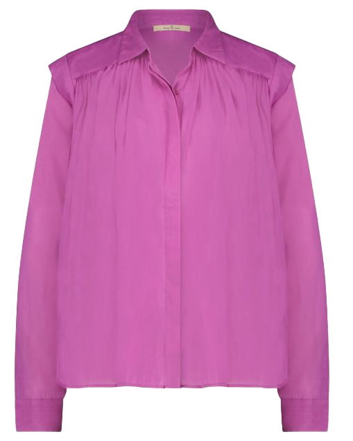 BLOUSE AGNES FUCHSIA ROZE 