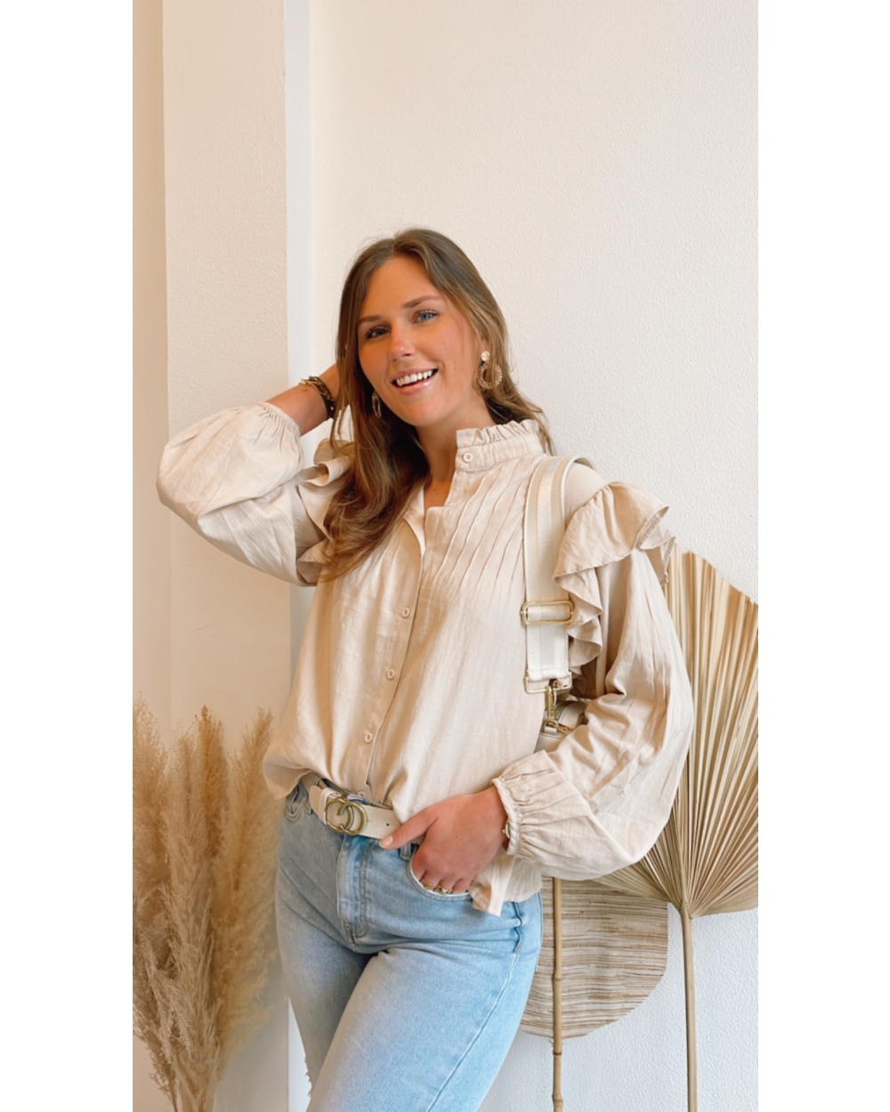 BLOUSE LINCY ECRU