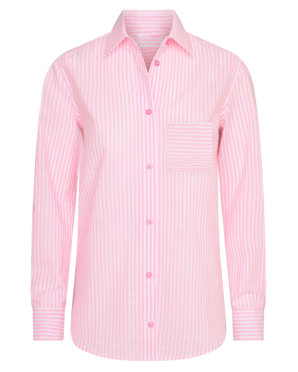 STREEP BLOUSE ROZE