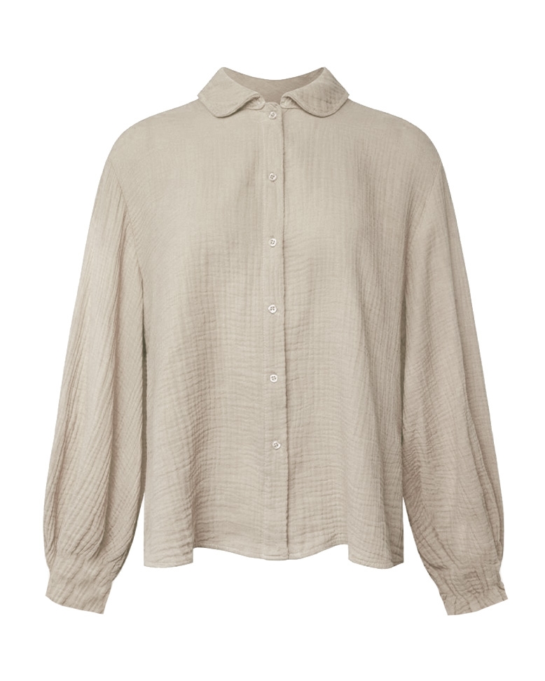 BLOUSE ROSE BEIGE