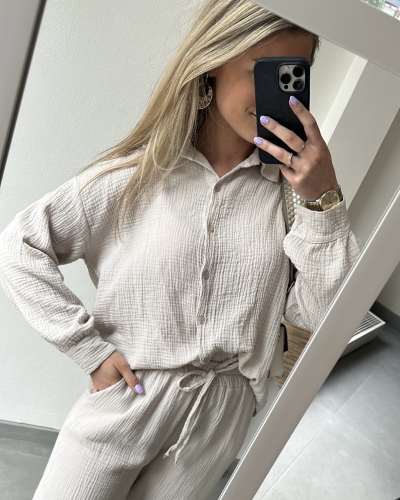 Gossip BLOUSE ROSE BEIGE