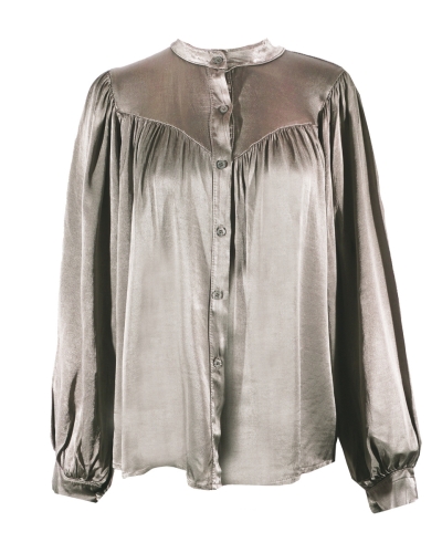 Gossip BLOUSE JUUL SATIJN ECRU