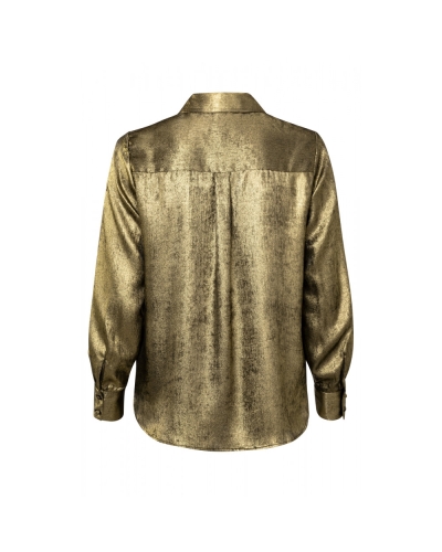 BLOUSE METALLIC GOUD