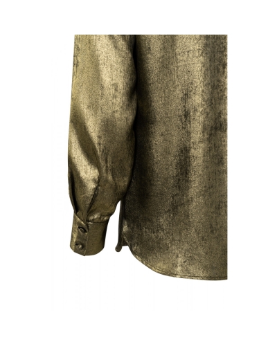 BLOUSE METALLIC GOUD
